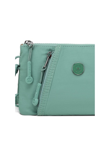 Smart Bags Mikro Poly Kumaş Uzun Askılı Kadın Cüzdanı 3343 Mint