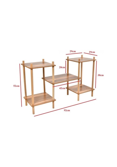 Reyo Prado Ahşap Dekoratif Çiçeklik, Çiçek Sehpası No: 3 Diğer
