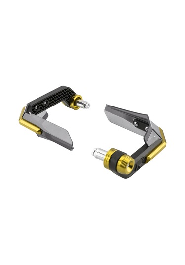 Wezone Motosiklet Ve Elektrikli Bisikletler İçin Cnc Paslanmaz Çelik Gold Anodize Korumalı Ön Kol Muhafızı