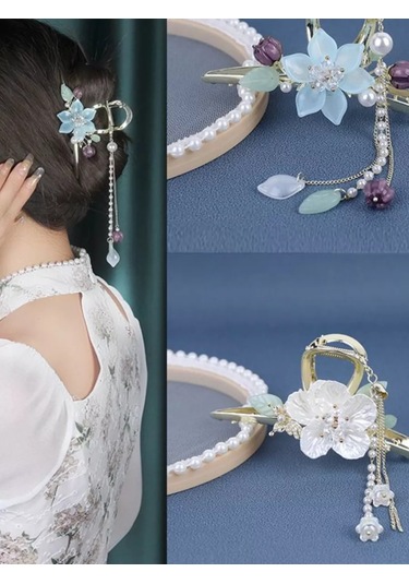 Catalea Family Saç İçin Çiçek Tokası 257860184 Beyaz