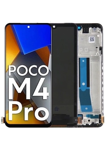 Xiaomi Poco M4 Pro 4g Lcd Ekran Dokunmatik Çıtalı