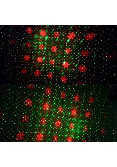 Teltree Usb Projeksiyon Işığı Otomatik Döner Sesli Kontrollü Renkli Animasyonlu Noel Araba Ev Dekorasyon Işığı C208-noel C Grubu Çok Renkli