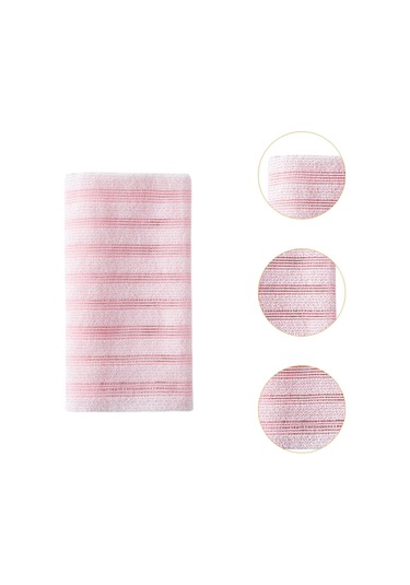 Suntek Erkekler Ve Kadınlar Için Peeling Lif Havlu Pembe