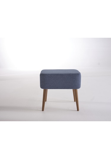 Doqu Home Viola Puf Koltuk - İndigo Mavi