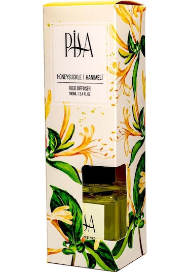 Pisa Hanımeli Bambu Çubuklu Oda Kokusu 100 ML