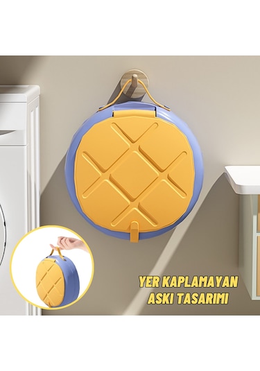 Tuvalet Eğitici Katlanabilir Taşınabilir Çocuk Lazımlık Portatif Seyahat Bebek Tuvaleti Sarı