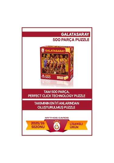 Galatasaray Takım 2025/26 500 Parça Puzzle