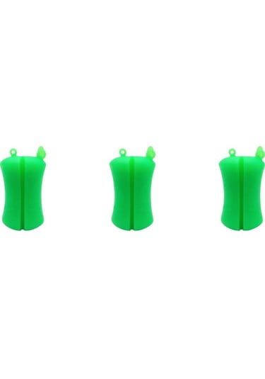 1/2/3/5 Taşınabilir Olta Kamışı Sabit Top Dayanıklı Sarı 6 X 3,8 Cm 5'li Set