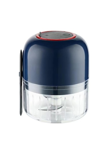 Sebze Doğrayıcı, Mini Mutfak Robotu, Sarımsak Kıyma Aracı Doğrama Sebze Biber Soğan Sarımsak Zencefil Baharat Et Bebek Maması, Mutfak Robotu Küçük, Mavi 270ml Koyu Yeşil