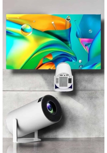 130 İnç Geniş Ekran Ve 4k Destekli Full Hd Projeksiyon Cihazı