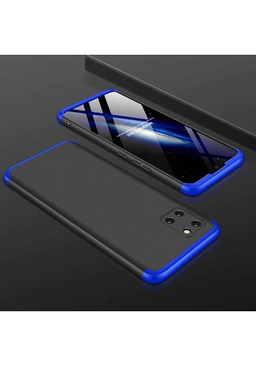 Samsung Uyumlu Galaxy A81 Note 10 Lite Kılıf Zore Ays Kapak Mavi