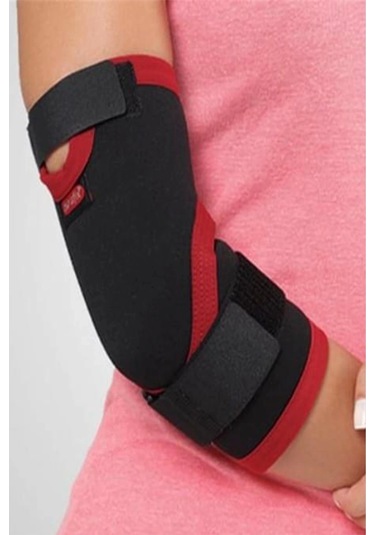 Dirsek Desteği Koruyucu Neoprene Kırmızısiyah 301 Koruma Ref Dirseklik İş Spor Aktiviteleri
