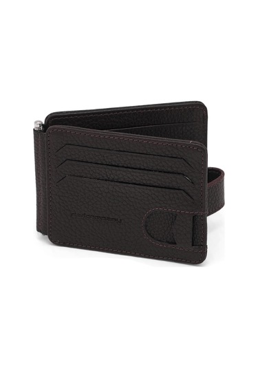 Erkek Deri Cüzdan Kartlık Kahverengi 114521 001