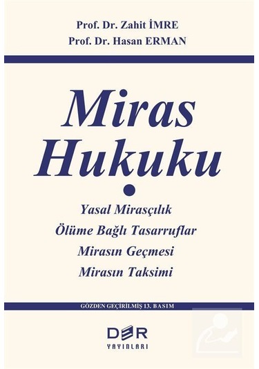 Miras Hukuku / Prof. Dr. Hasan Erman