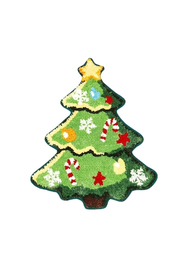 Suntek Yılbaşı Ağacı Halısı Nordic Sağlam Yumuşak Stil-c Stil C