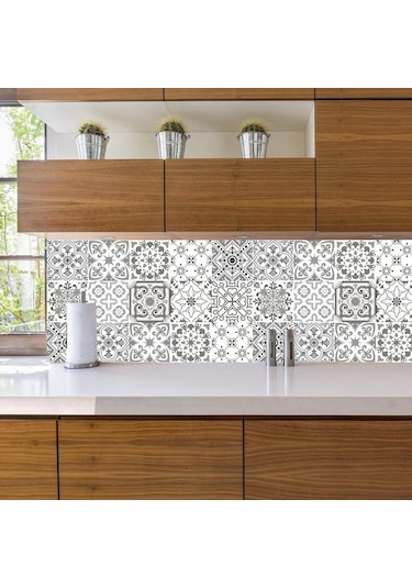 Yeşil 10 Adet Retro Desen Mat Yüzey Fayansları Etiket Transferleri Kapakları Mutfak Ban Zemin Dayanıklı Duvar Sticker Dğ. 56865532 Diğer