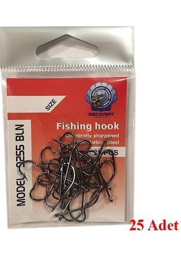 DFT 9255 Siyah Nikel Olta İğnesi No:08 1/25