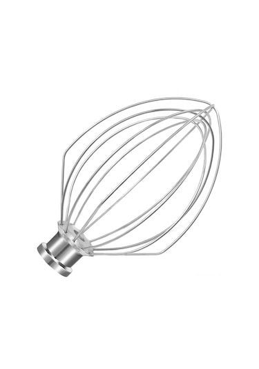 Yaozixa Kitchenaid 5qt Mikserlere Uygun 6 Telli 18/8 Çelik Şef Tırnağı - K5x Dayanıklı K5ss Ksm5 Kf26 Uyumlu Gümüş