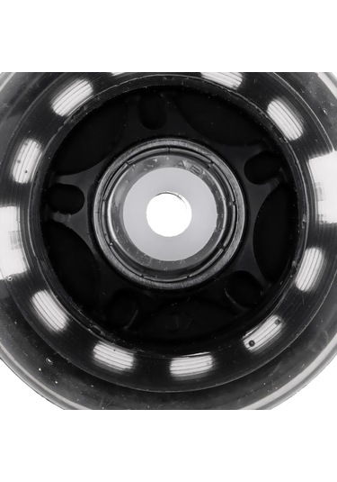 Suntek 4 Adet Dış Mekan Tekerlekli Paten Yedek Pu Siyah Siyah