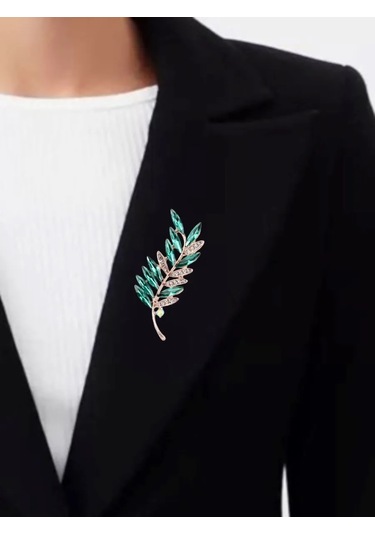 Fashion Jewelry Broş Dal Takı 226611939 Altın Rengi