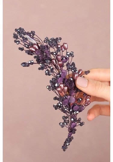 FdayAksesuar Gelinlere Özel Lega Inci Boncuklu Yan Saç Tokası Gelin Aksesuarı FRDY31511