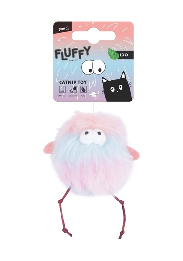 M-pets Fluffy Loo Catnipli Kedi Oyuncağı Multicolor