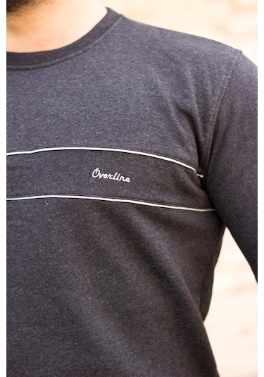 Antrasit Normal - Battal Büyük Beden Kalın Sweat Erkek Eşofman Takımı 21eestbakt Antrasit