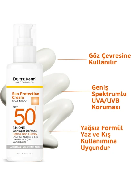 Dermaderm Gunes Kremı Sprey Spf 50+ 100ml