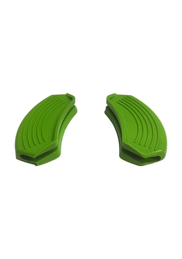 Sgteks Silikon Tencere Tava Yanmaz Yapışmaz Tutamaç Set Yeşil