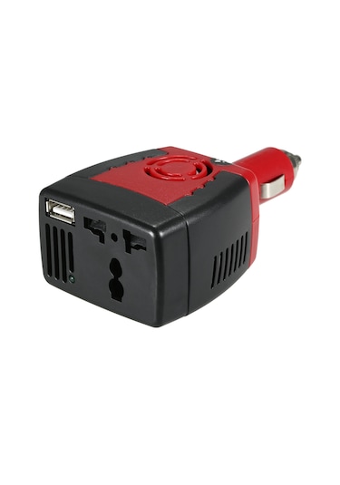 Vkemall 12v Dc'den 220v Ac'ye Dönüştürücü, 150w Araç Inverteri, Usb 5v Çıkışı İle Enerji Boostörü