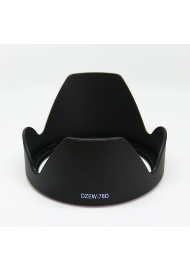 Canon EF 18-200 28-200 MM f-3.5-5.6IS USM Lens için EW-78D Parasoley