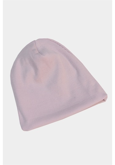 Luess Çocuk Unisex Fitilli Kışlık Bere Lila