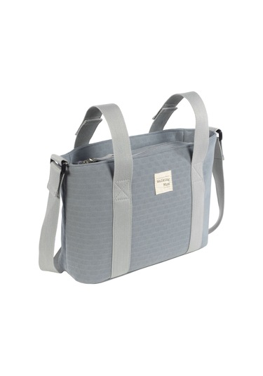 Walking Mum Eco Mum Crossbody Bakım Çantası Cloud Açık Gri