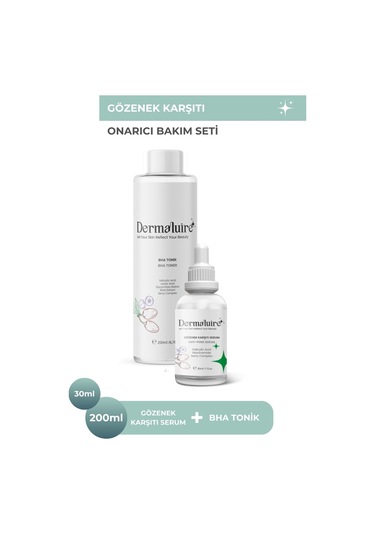Dermaluire Gözenek Karşıtı Serum 30 ML + Bha Tonik 200 ML