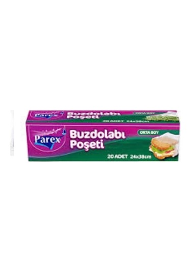 Parex Buzdolabı Poşeti Orta Boy Beyaz