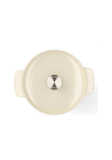 Kitchenaid Cc006059 Döküm Demir Tencere 26 Cm Almond Krem