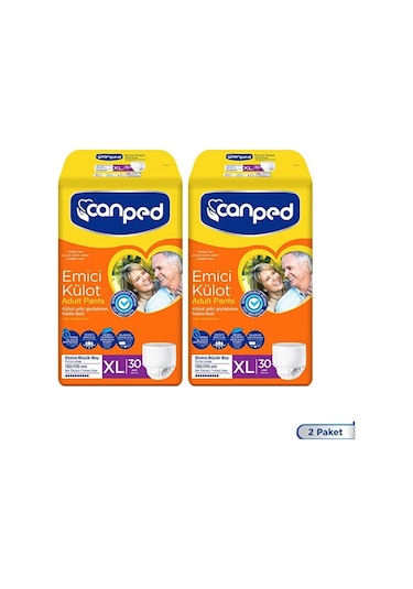 Canped Emici Külot Extra Büyük Boy Large 60 Adet