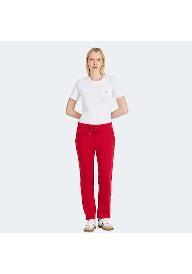 Slazenger MIDNIGHT I Kadın Eşofman Altı Kırmızı
