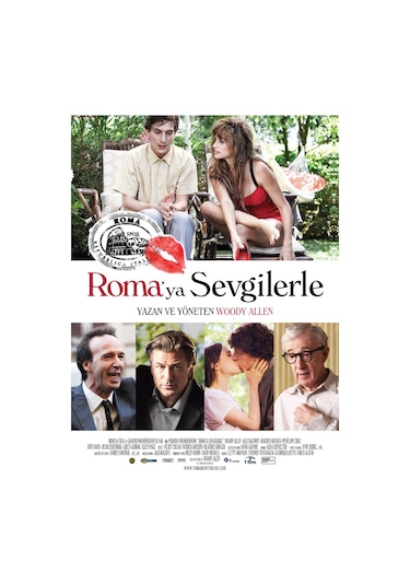 Roma'ya Sevgilerle / To Rome With Love DVD