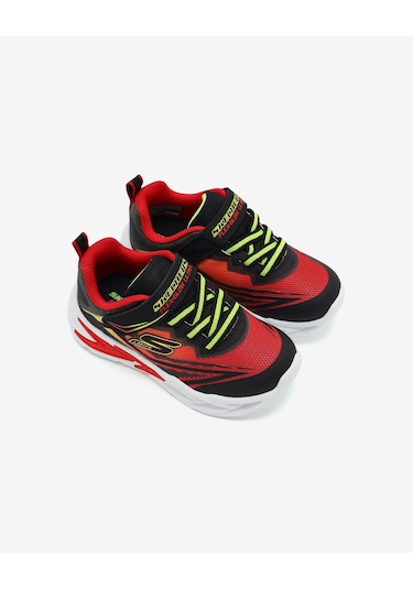 Skechers Flexglow Ultra Küçük Erkek Çocuk Siyah Işıklı Spor Ayakkabı 400139n Bkrd Siyah