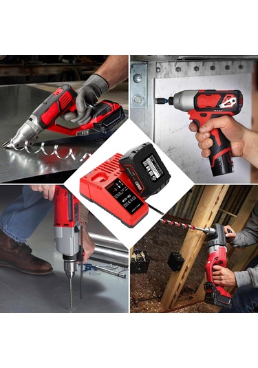Sones M12-18c Milwaukee 18v Elektrikli El Aletleri Pil Şarj Cihazı, Fiş: Ab
