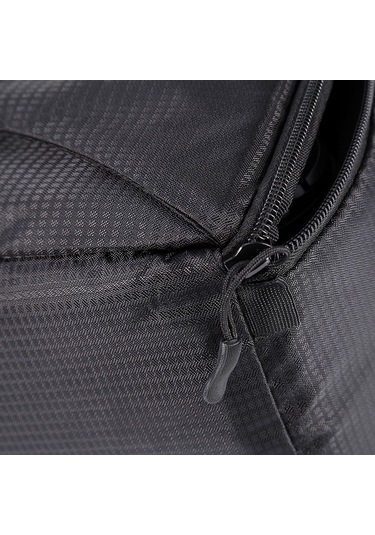 Vkemall Siyah Lens Kılıfı, Yumuşak Dolgulu, Su Geçirmez, 3 Fermuar, 26x15x14cm, Kamera Lens Koruyucu, Çantalara Bağlanabilir