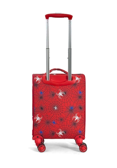 Çocuk Karakterli 4 Tekerlekli Valiz, Eğlenceli Seyahat Arkadaşı - Örümcek Örümcek