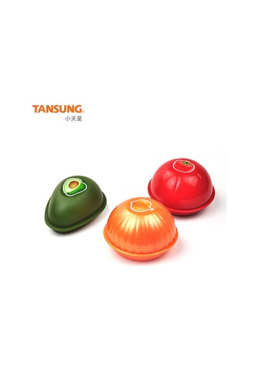 Reedark Plastik Avokado Ve Domates Saklama Kabı Seti, Taze Sebze Koruma Kutusu Diğer