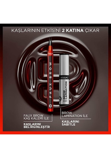 L'Oréal Paris Infaillible Faux Brow Ultra İnce Uçlu Kaş Kalemi Light Brunette