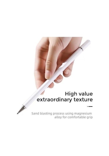 Ipad 10.2 8. Ve 9. Nesil 2 In 1 Stylus Uyumlu Kalem Özel Tasarım Ve Hassas Çizim Kalemi