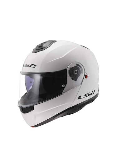Ls2 Strobe 2 Çene Açılır Motosiklet Kaskı Beyaz