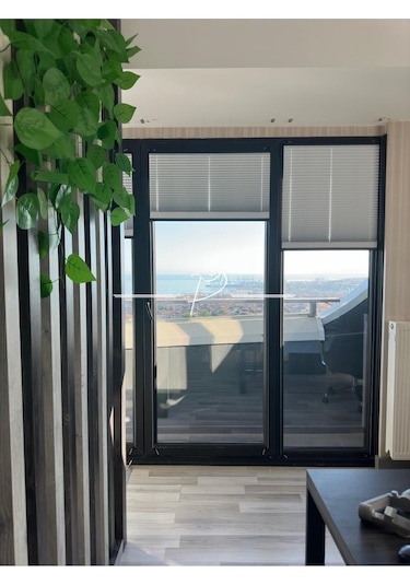 Blackout Plise Perde Cam Balkon Perde Sistemleri %100 Karartma İthal Kumaş Çok Renkli