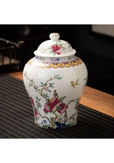 Tongxida Bosphorusboutique Zencefil Teneke Suntek Seramik Renkli Porselen Kutu Kavanoz De Çok Çin Çay Bosphorusboutique Tp Ço Çok Renkli