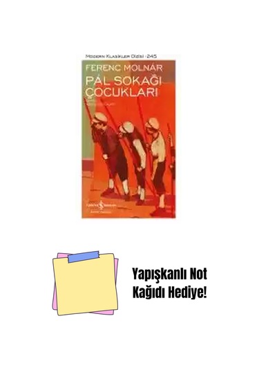 Pál Sokağı Çocukları Sert Kapak + Yapışkanlı Not Kağıdı
